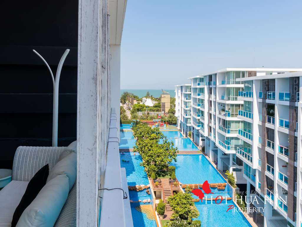 Top Floor Two Bedroom Sea Condo in Desirable Koh Takiab