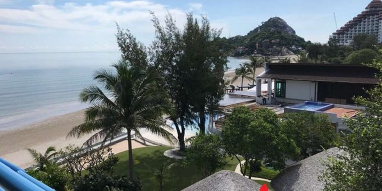 Spacious 2 Bedroom Hua Hin Sea View Condo In Beachfront Building