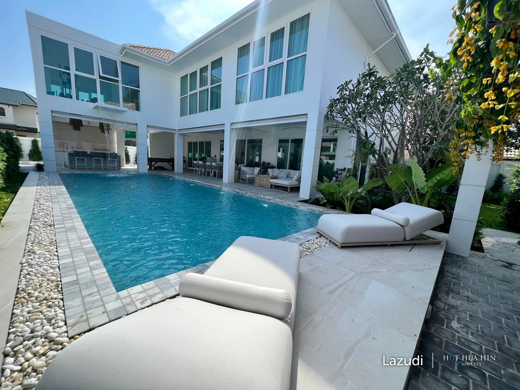 Luxurious 3-Bedroom Villa with Private Pool and 25Kw Solar Near Hua Hin Center